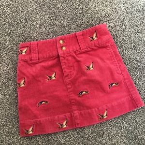 Ralph Lauren Pink Corduroy Skirt sz 5